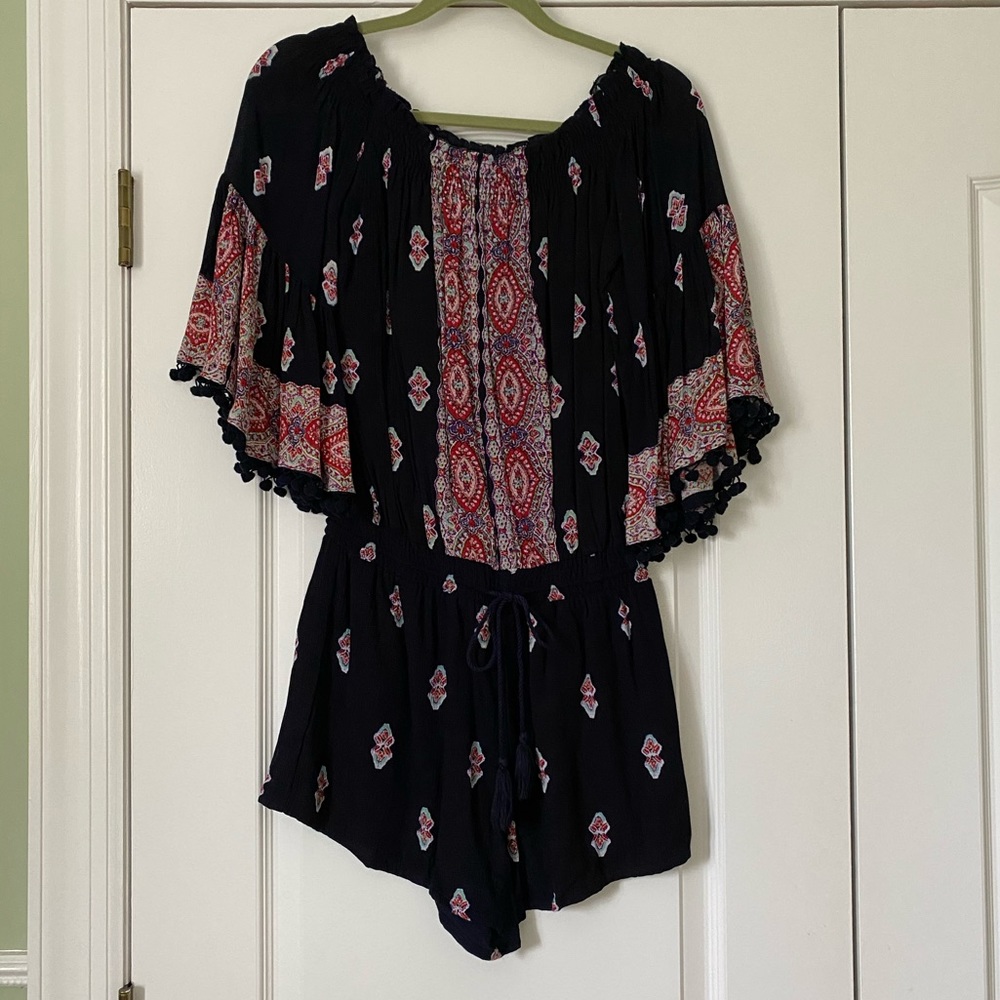 Lilka Off-the-shoulder Romper